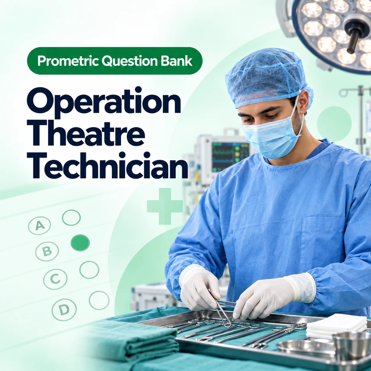 Operation Theatre Technician Prometric MCQ Question Bank